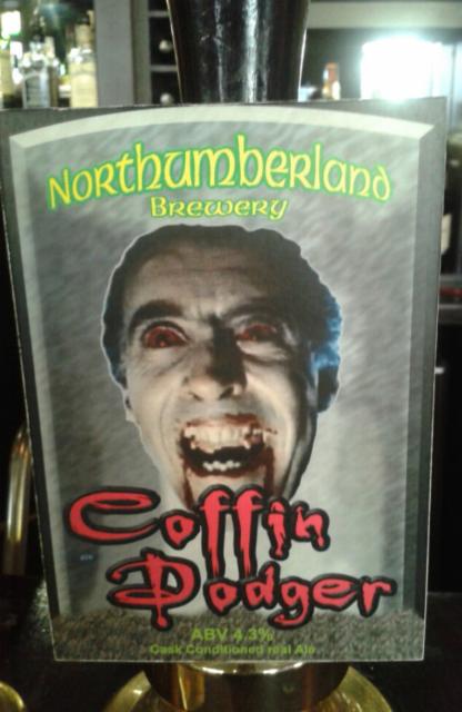 Coffin Dodger 4.3%, Northumberland Brewery, England