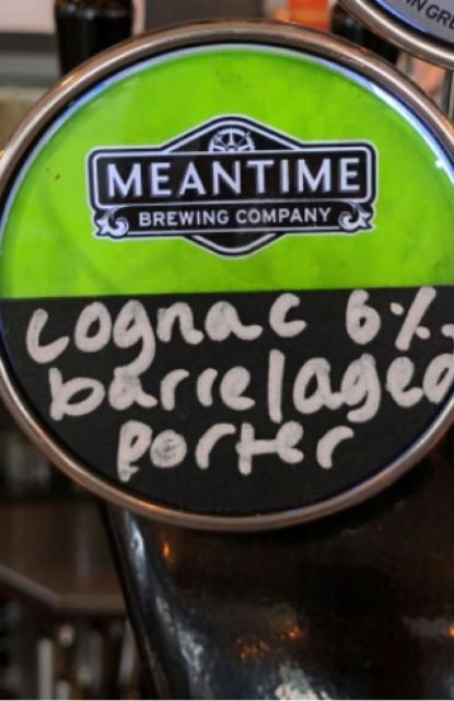 Cognac Barrel Aged Porter 6.0%, Meantime Brewing, England