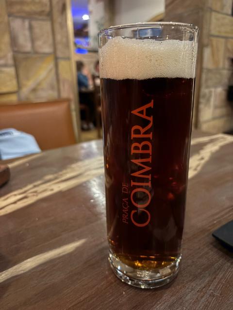 Coimbra Dunkel 5.0%, Praça de Coimbra, Portugal