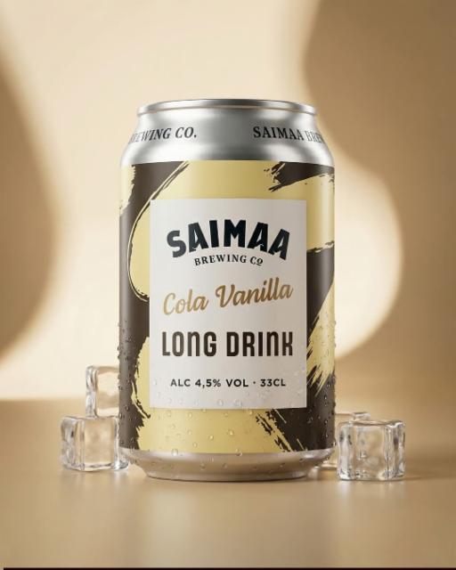 Cola Vanilla Long Drink 4.5%, Saimaa Brewing Company, Finland