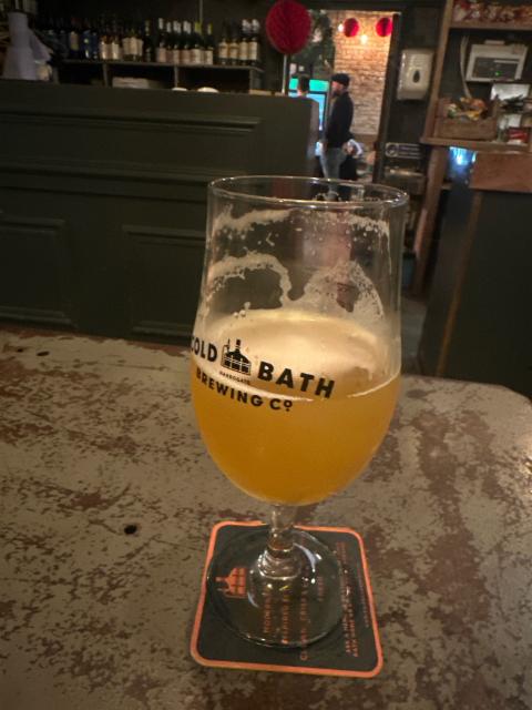 Cold bath lemon lager 3.2%, Cold Bath Brewing Co., England