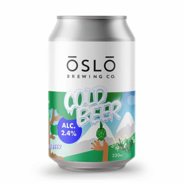 Cold Beer 2.4%, Oslo Brewing Company, Norway