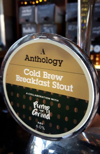 Cold Brew Breakfast Stout 6.0%, Anthology Brewing Company, England