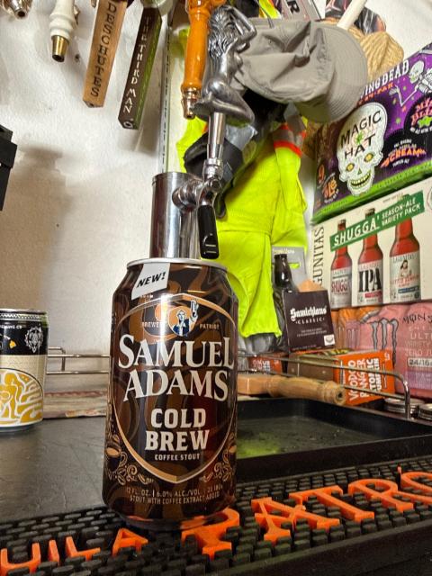 Cold brew coffee stout, Samuel Adams (Boston Beer Company)
