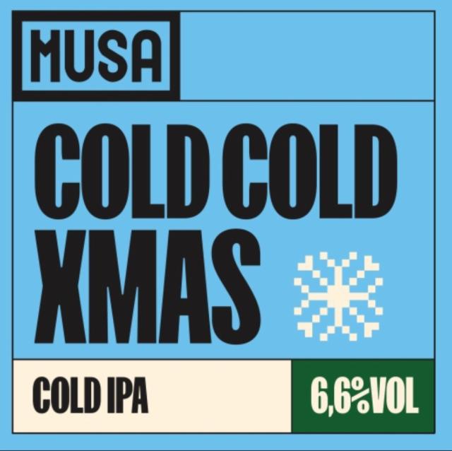 Cold Cold Xmas 6.6%, Cerveja Musa, Portugal