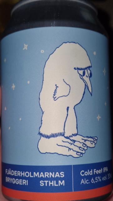 Cold Feet IPA 6.5%, Fjäderholmarnas Bryggeri, Sweden