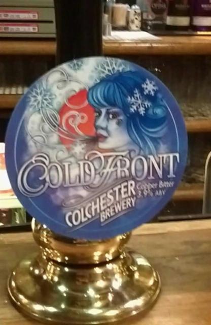 Cold Front 3.9%, Colchester Brewery, England