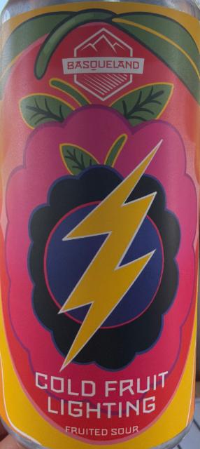Cold fruit lighting 6.4%, Basqueland Brewing, Spain