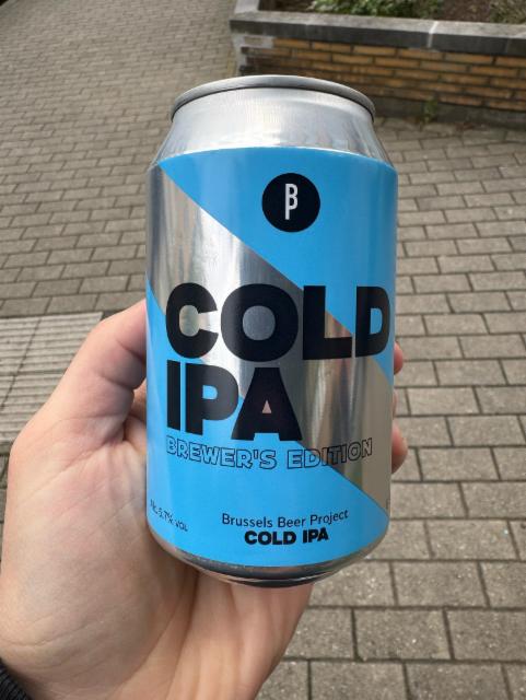 Cold IPA (Brewer's Edition) 5.7%, Brussels Beer Project, Belgium