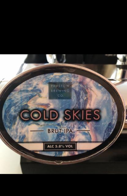 Cold Skies 5.8%, Padstow Brewing, England