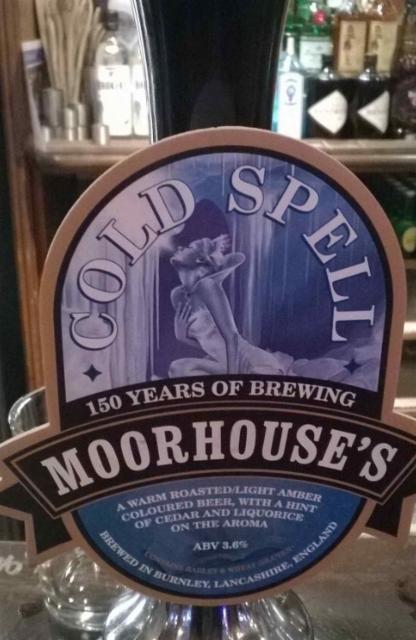Cold Spell 3.6%, Moorhouse's Brewery, England