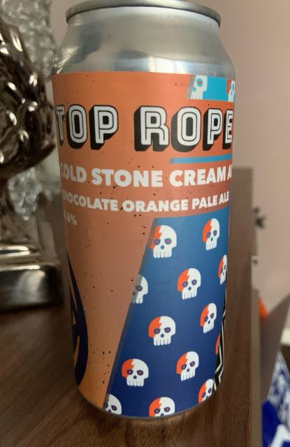 Cold Stone Cream Austin: Chocolate Orange Pale Ale 4.6%, Top Rope Brewing, England