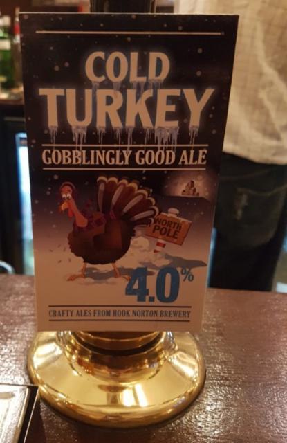 Cold Turkey 4.0%, Hook Norton Brewery, England