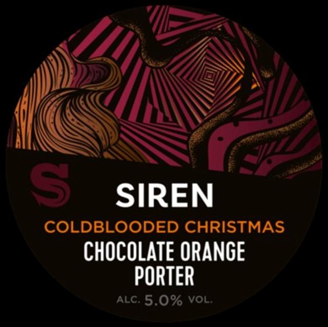 Coldblooded Christmas 5.0%, Siren Craft Brew, England