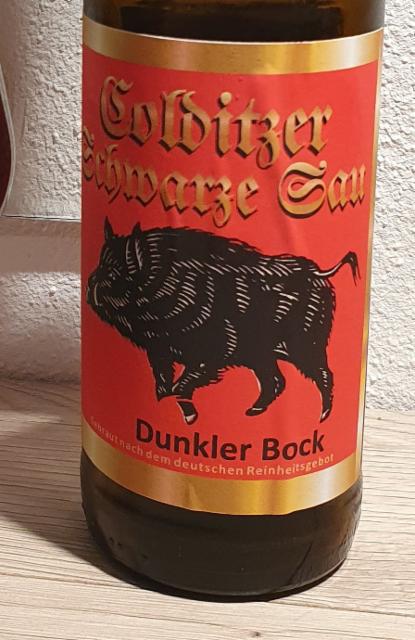 Colditzer Schwarze Sau 6.5%, Lebenshilfe Halle e.V., Germany