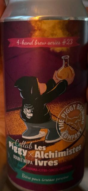 Collab Piggy x les alchimistes 8.0%, The Piggy Brewing Company, France