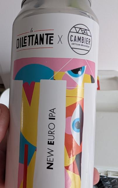 collab' x cambier la dilettante new euro ipa, Brasserie La Dilettante