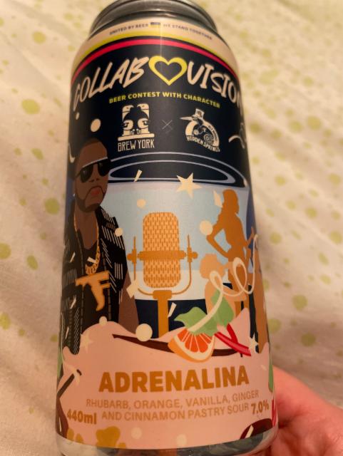 Collabovision Adrenalina 7.0%, Brew York, England