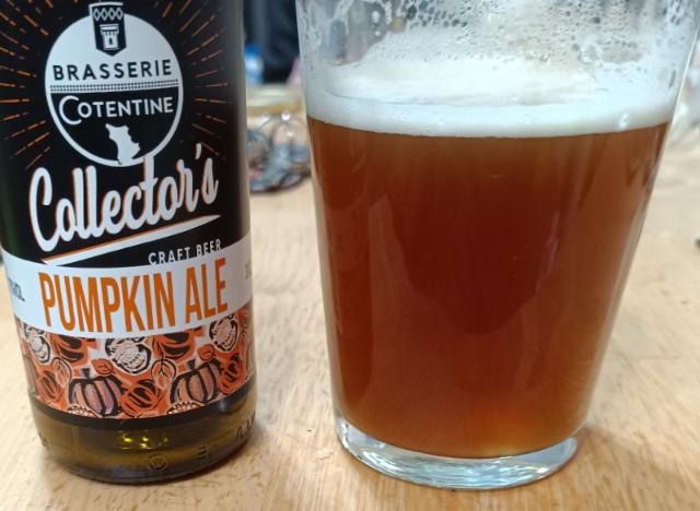 collector's pumpkin ale 7.0%, La Brasserie Cotentine, France