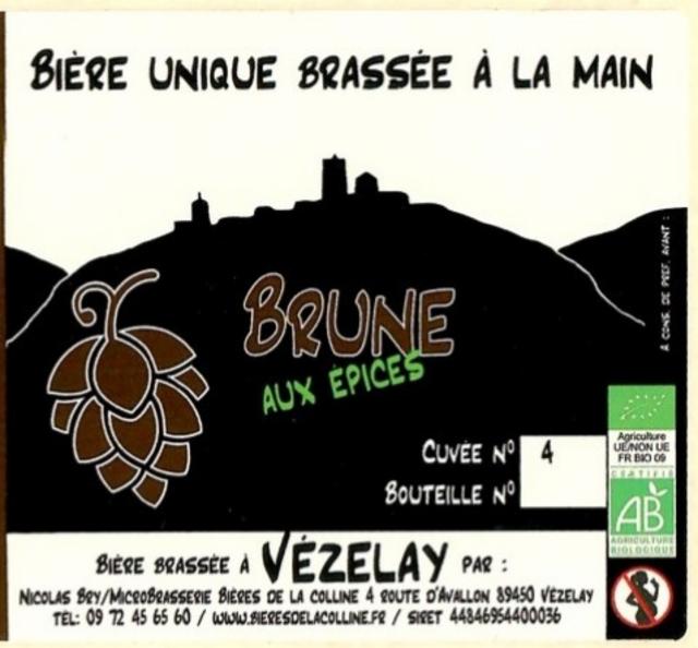 Colline Brune Aux Épices 9.5%, Bières De La Colline, France