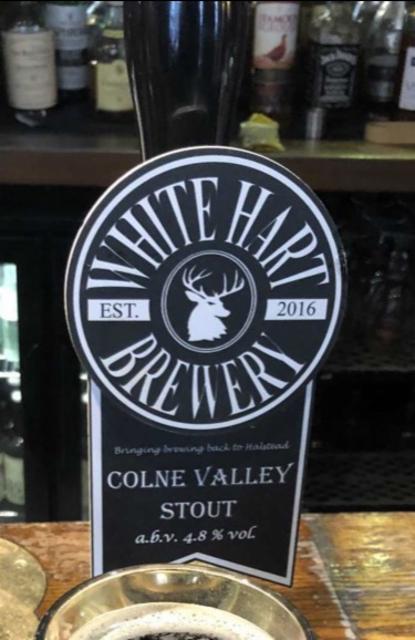 Colne Valley Stout 4.8%, White Hart Brewery, England
