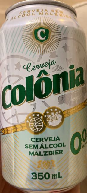 Colonia sem alcool malzbier 0.0%, INAB Indústria Nacional de Bebidas, Brazil