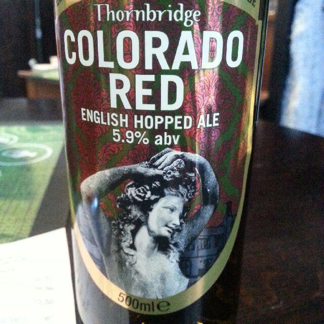 Colorado Red English Hopped Ale 5.9%, Thornbridge Brewery, England