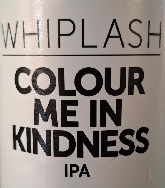 colour me in kindness 6.8%, Whiplash, Ireland