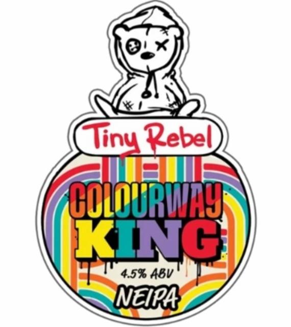 Colourway King NEIPA 4.5%, Tiny Rebel Brewing, Wales
