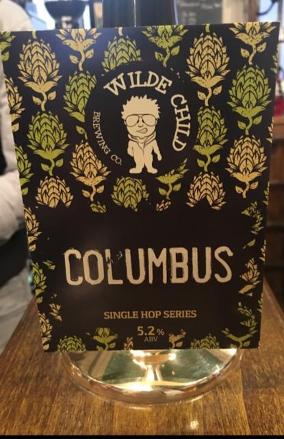 Single Hop Series: Columbus 5.2%, Wilde Child Brewing Co., England