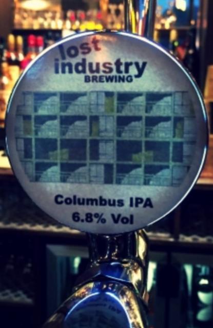 Columbus IPA 6.8%, Lost Industry Brewing, England