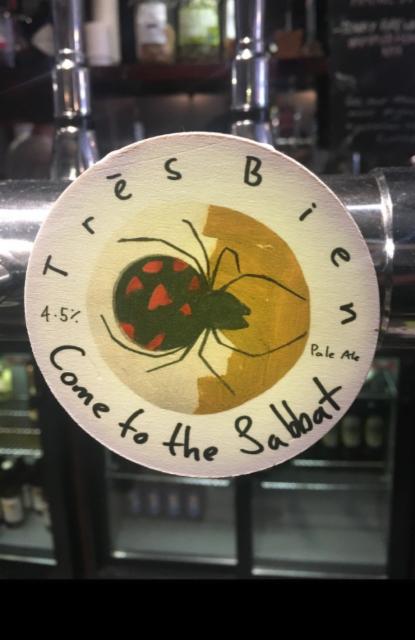 Come To The Sabbat 4.5%, Tres Bien Brewery, England