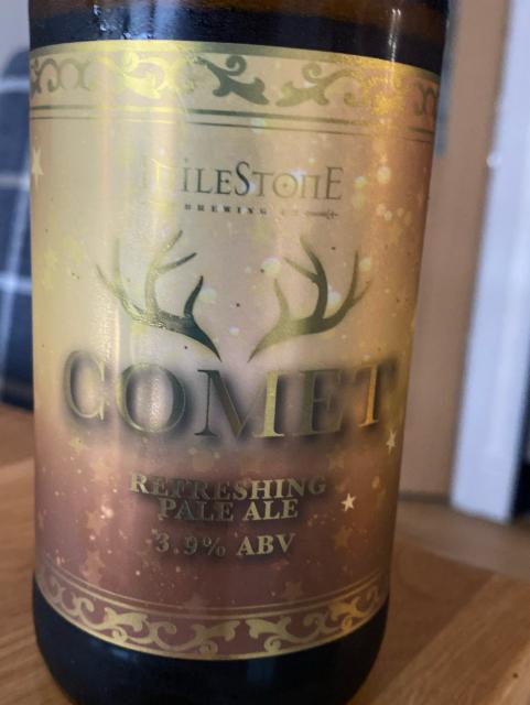 Comet 3.9%, Milestone Brewery, England