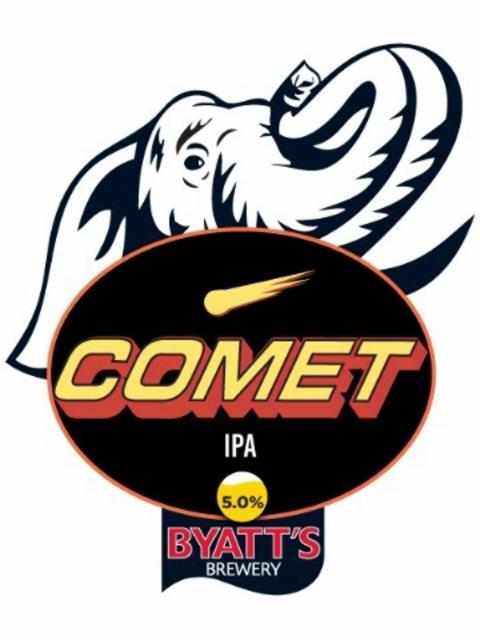 Comet Bl 5.0%, Byatt's Brewery, England