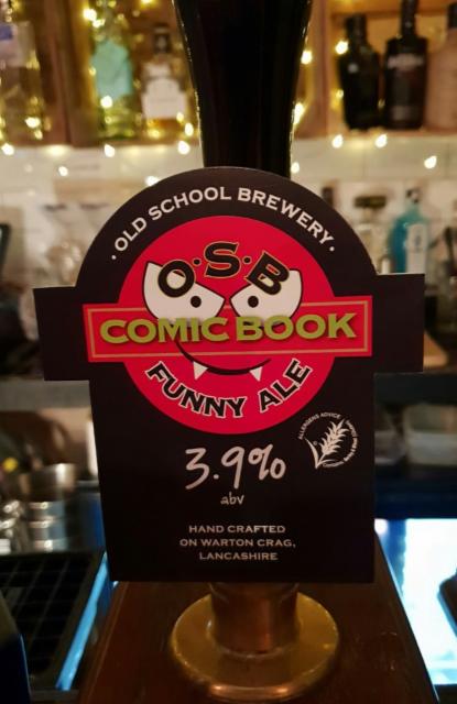 Comic Book 3.9%, Old School Brewery, England