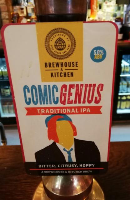 Comic Genius 5.0%, Brewhouse & Kitchen, England