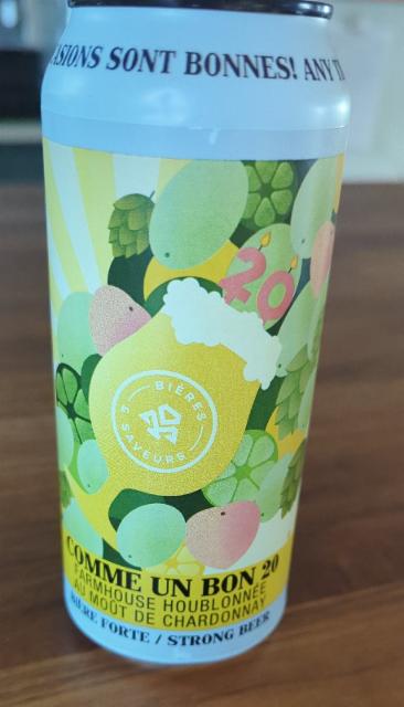 Comme Un Bon Vin 6.5%, Lagabière Brasserie Artisanale, Canada