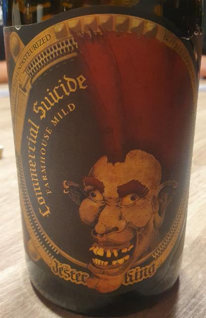 Commercial suicide 3.3%, Jester King Brewery, United States