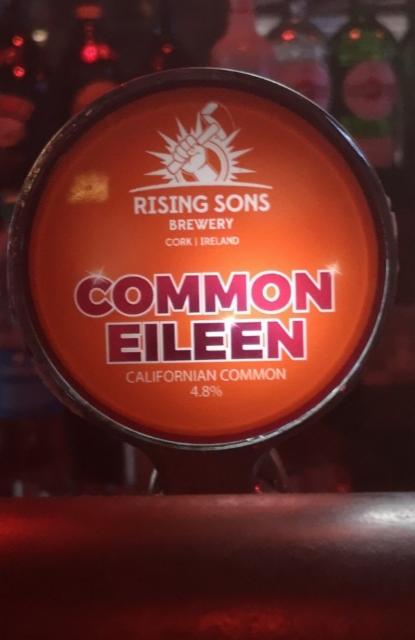 Common Eileen 4.8%, Rising Sons Brewery, Ireland