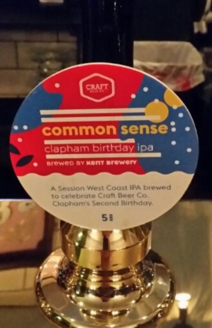 Common Sense 5.0%, Kent Brewery, England