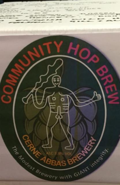 Community Hop Brew 3.8%, Cerne Abbas Brewery, England