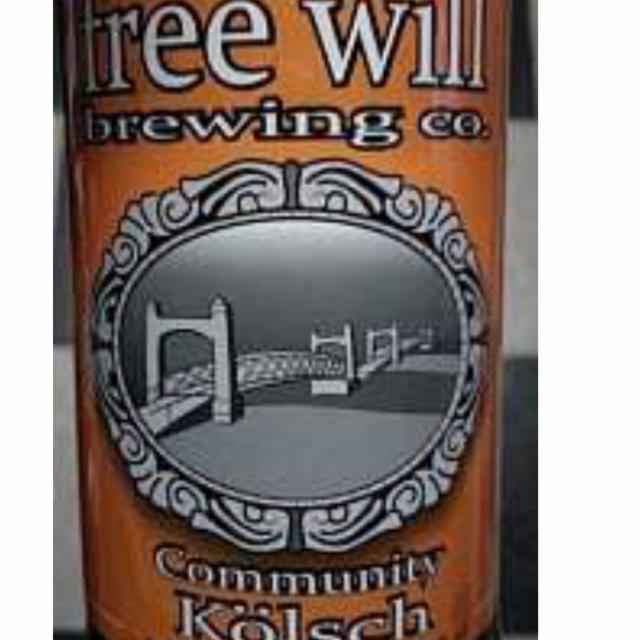 Community Kölschi 4.6%, Free Will Brewing Company, United States
