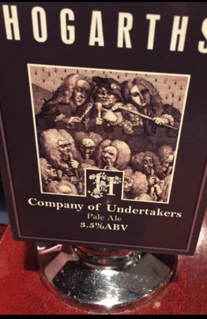 Company Of Undertakers 3.5%, Hogarths, England