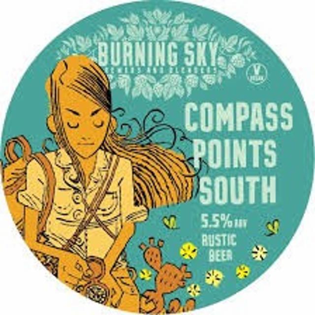 Compass Points South 5.5%, Burning Sky Brewery, England