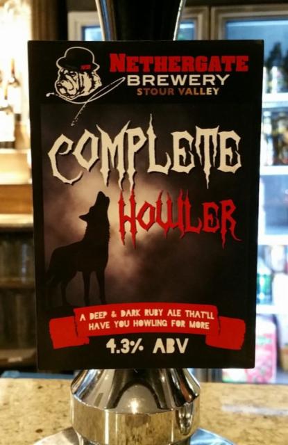 Complete Howler 4.3%, Nethergate Brewery, England