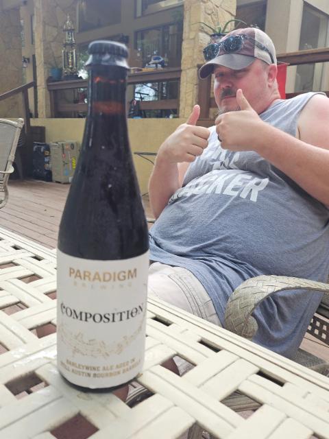 Composition 10.5%, Paradigm Brewery, England