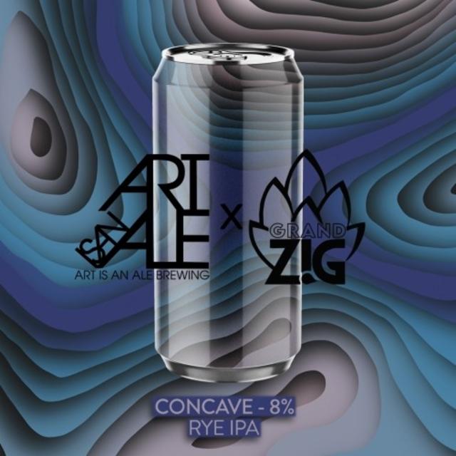 Concave 8.0%, Art Is An Ale Brewing, France