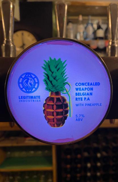 Concealed Weapon 5.7%, LegitimateIndustries, England
