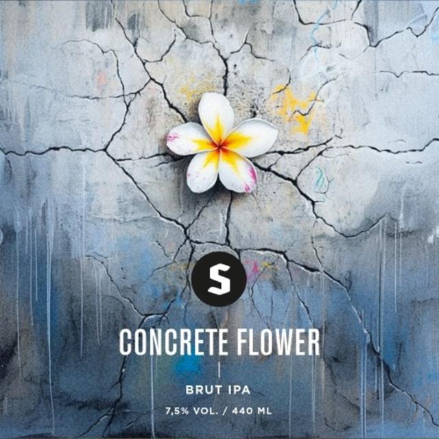 Concrète Flower 7.5%, Microbrasserie Somi, France