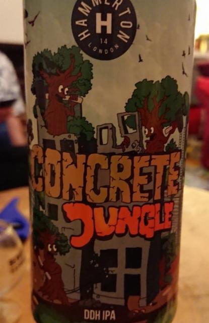 Concrete Jungle 6.2%, Hammerton Brewery, England
